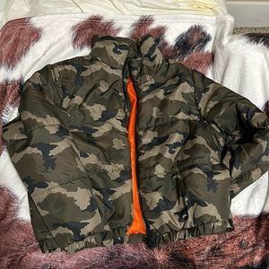 Wild Fable “Old School” Camo Puffer Jacket